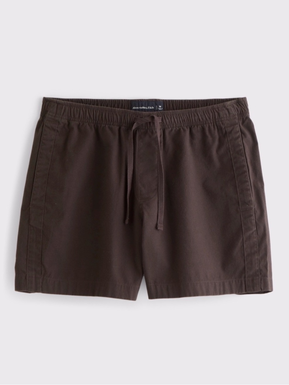Abercrombie & Fitch Brown Poplin Pull-on Shorts - Size Large